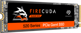 Seagate FireCuda 520, 2 TB, M.2, 5000 MB/s-TBW: 3600