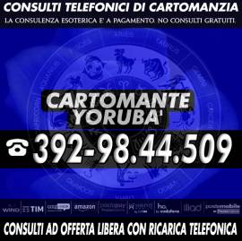 Il Cartomante Yorubà effettua consulti di Cartomanzia da quasi 30 anni!!!