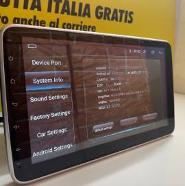 AUTORADIO ANDROID 2DIN   DISPLAY 10.1 POLLICI