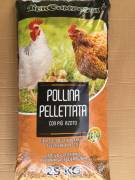 Pollina pellettata € 6,50 /sacco da 25 kg