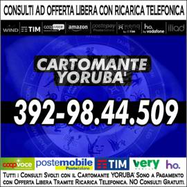 Consulto telefonico di Cartomanzia con il Cartomante -Yorubà - Prezzi accessibili a tutti