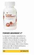 Integratore con vitamina C a rilascio rallentato: Forever Absorbent C