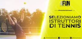 4FUN SELEZIONA ISTRUTTORI DI TENNIS 