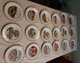 servizio di piatti villeroy e boch serie naif 57 pezzi
