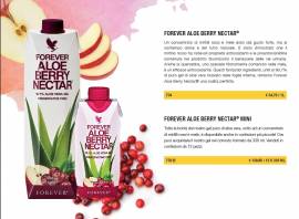 Aloe vera da bere con aggiunta di mirtillo americano e mela: Berry Nectar
