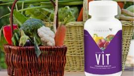 12 vitamine + 2 minerali + 16 verdure e frutta nell’integratore Forever VIT