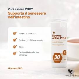 Probiotici per un sano sistema digerente: Forever Active Pro-B