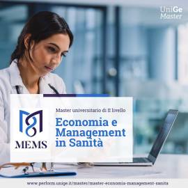 Master di II livello in Economia e Management in Sanità - MEMS