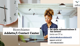 Operatore Contact Center 