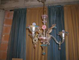 Lampadario vetro Artistico"Murano" al costo di produzione