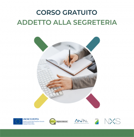 Corso di formazione GRATUITO ADDETT* ALLA SEGRETERIA