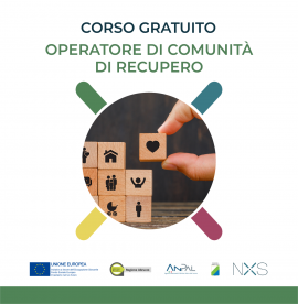 Corso di formazione GRATUITO OPERATORE DI COMUNITÀ DI RECUPERO