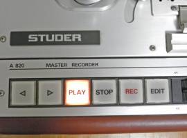 Studer A820 MK2 Master Recorder