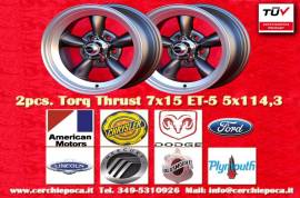 2 pz. cerchi Ford AR 7x15 ET-5 Mustang, Falcon, Fa