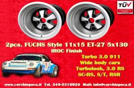 2 pz. cerchi Porsche Fuchs 11x15 ET-27 911 turbo b