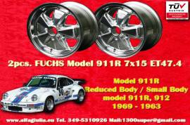 2 pz. cerchi Porsche Fuchs 7x15 ET47 911 -1971 bac