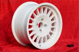 Set Cerchi 7.5x15 9.5x16 Renault 5 Maxi Turbo Whit