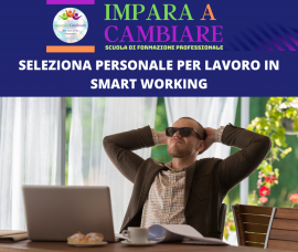 SECONDA  ATTIVITA' DA CASA  IN SMART WORKING