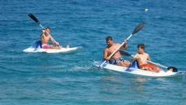 Canoa biposto da mare ( NUOVA ! ) schienale ALTO !