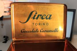 Scatola latta Vintage da Collezione SIRCA Torino