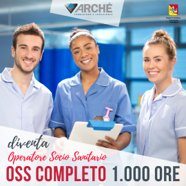 Corso OSS - Operatore Socio Sanitario completo da 1.000 ore