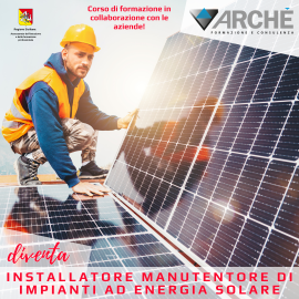 Corso Installatore manutentore di impianti ad energia solare