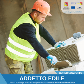 Corso gratuito per Addetto edile