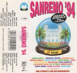 MC MUSICASSETTA SANREMO '94 - Etichetta RTI MUSIC - 1054 - 4