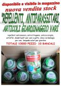 Stock repellenti, antiparassitari e art. giardino 10.000 pezzi