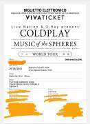 Coldplay biglietti 29/06