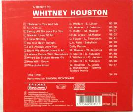Simona Montanari – A Tribute To Whitney Houston CD Etichetta: Ombra, 2003 come nuovo 