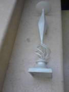 Vendo Candelabro o Portacero bianco,