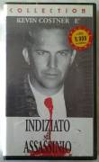 Videocassetta VHS Kevin Kostner é Indiziato di assassinio Collection nuova con cellophane