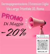Estetica • Dermopigmentazione • Extension Ciglia • Pressoterapia • Plasma Pen
