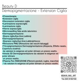 Extension Ciglia • Dermopigmentazione • Pressoterapia • Remover PMU • Make up Tattoo • Skin