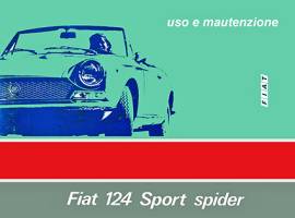 Libretto uso Fiat 124 Sport Spider 1974 EPOCA