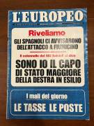 Rivista vintage l'Europeo 