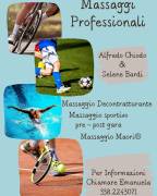 Massaggi per sportivi e terapeutici professionali