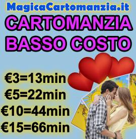 CONSULTO CARTOMANZIA PROMO €3x13min RISPOSTE MIRATE E SINCERE APPROFITTA ORA!