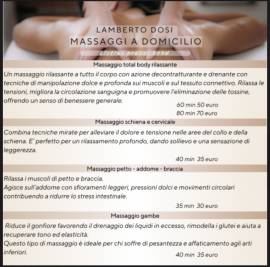 Massaggi a domicilio 