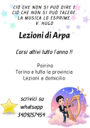 lezioni di pianoforte e arpa 