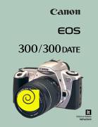 CANON EOS 300 - 300 V - 300 X  - LIBRETTO MANUALE ISTRUZIONI FOTOCAMERA 