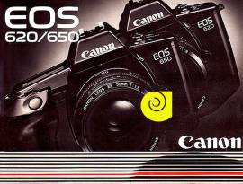 CANON EOS 620 -  650 -  LIBRETTO MANUALE ISTRUZIONI PER FOTOCAMERA EPOCA 