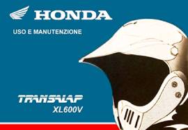 HONDA XL 600 V - TRANSALP - 1990  - LIBRETTO USO E MANUTENZIONE 