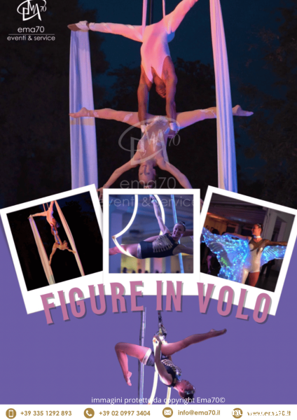 FIGURE IN VOLO - EVENTI AZIENDALI