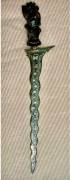 Pugnale Keris Kris Indonesiano Balinese del 1900 
