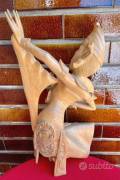 Sculture Balinesi unica ed esclusiva  in legno pregiato del 1978 mis. 