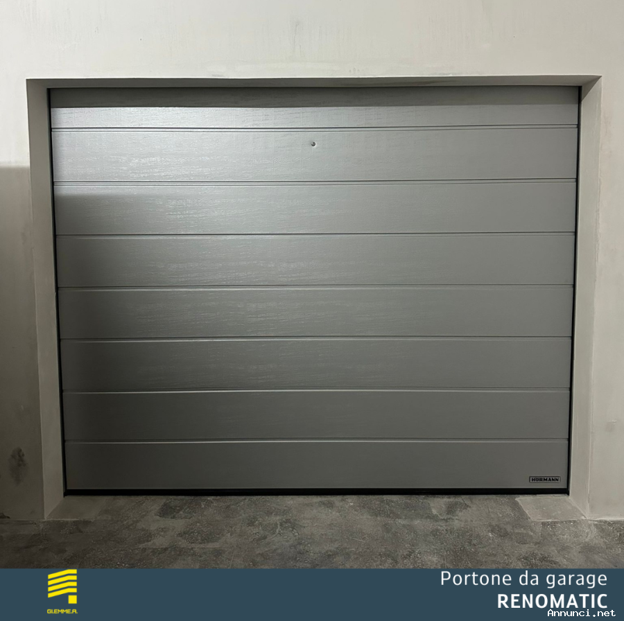 Portone sezionale Hörmann RenoMatic 2,750 m x 2,250 m