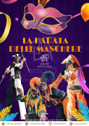 PARATA DELLE MASCHERE PER EVENTI DI CARNEVALE EVENTI DI PIAZZA EVENTI AZIENDALI EVENTI PUBBLICI 