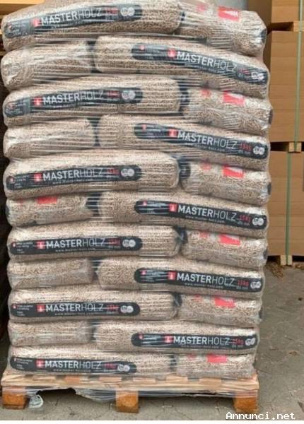 Pellet masterholz pedana da 72 sacchi 15kh